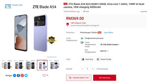 ZTE Blade A54: Is this the best smartphone under RM400?