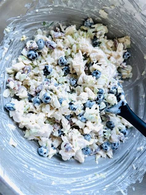 Blueberry Pecan Chicken Salad Chef Jen