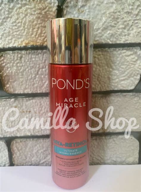 Ponds Age Miracle Hya Retinol Ultimate Hydra Essence Ml Lazada