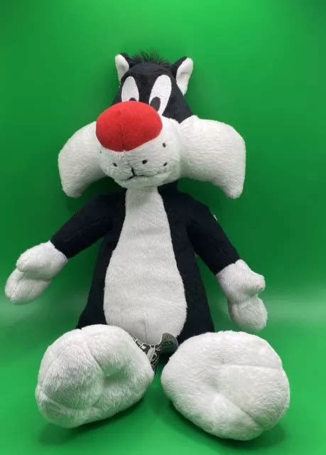 Vintage S Looney Tunes Sylvester The Cat Warner Bros Soft Toy Plush