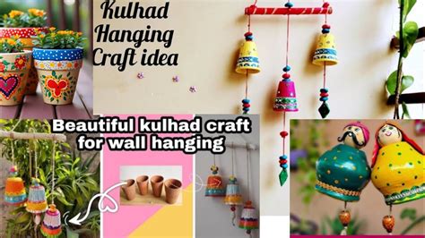 Kulhad Hanging Craft Ideas Kulhad Wall Hanging Jhumr Kulhadavlogs