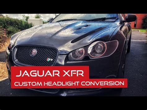 Jaguar Xfr Pre Facelift Headlight Update Xf Custom Headlights Youtube