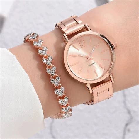 Modelos De Relogio Feminino - Relógio Feminino de Pulso em Aço de Qualidade 2024, Elegante e Moderno ...
