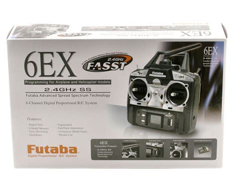 Futaba 6ex 2 4ghz Faast Helicopter Airplane Radio System W R617fs Receiver [futk6900