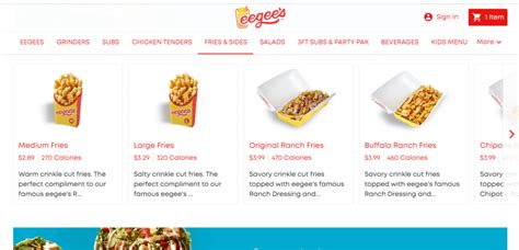 Eegee's Menu With Prices [Updated August 2024] - TheFoodXP