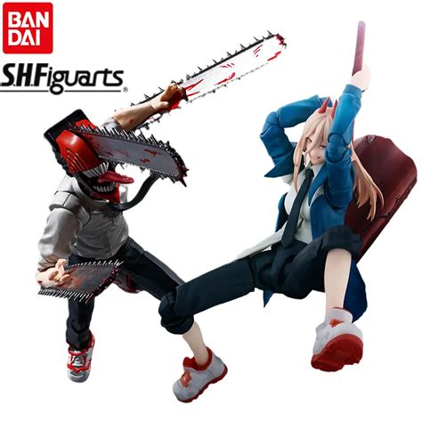 Auf Lager Original Bandai S H Figuards Denji Power Kettens Ge Mann