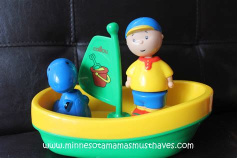 Caillou Doll & Bath Time Vehicle Review! - Must Have Mom