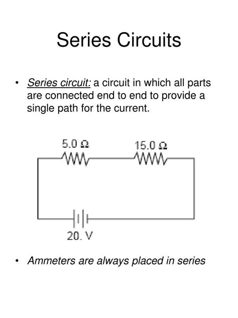 Ppt Series Circuits Powerpoint Presentation Free Download Id7050670