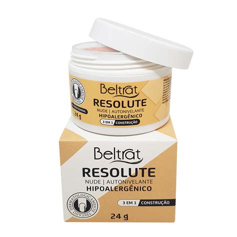 GEL RESOLUTE NUDE BELTRAT 24G MW BORGES COSMETICOS