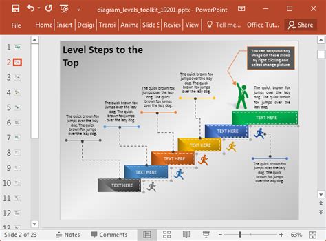 Animated Stage Diagram Template For PowerPoint