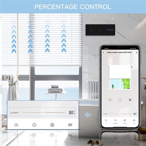 Bseed Zigbee 123 Gang Light Switches With Roller Shutter Switch Bseedswitch