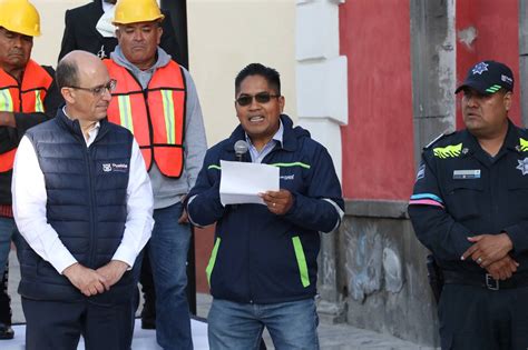 Ayuntamiento de Puebla entregó la rehabilitación de las calles de la