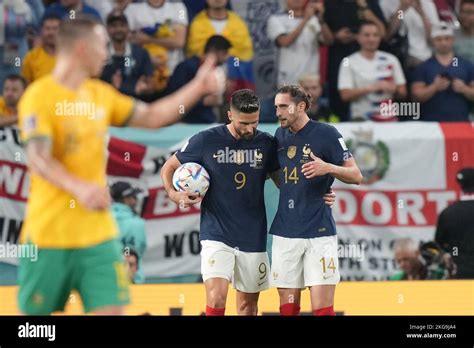 Adrien Rabiot Of France Celebrates His Goal With His Teammates During