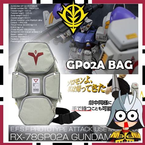 GUNDAM GP02 GP02A BAG Lazada