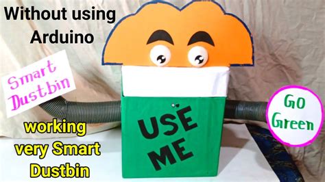 How To Make Dustbin From Cardboard Dustbin Without Using Arduino