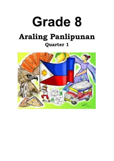 Araling Panlipunan Grade 8 Learning Module Quarter 1 Module 1 PDF