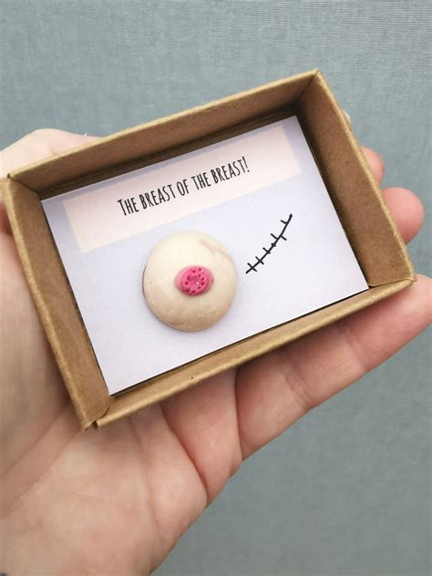 Boob Gift Friendship Valentines Gift Boob Job New Boobs Etsy UK