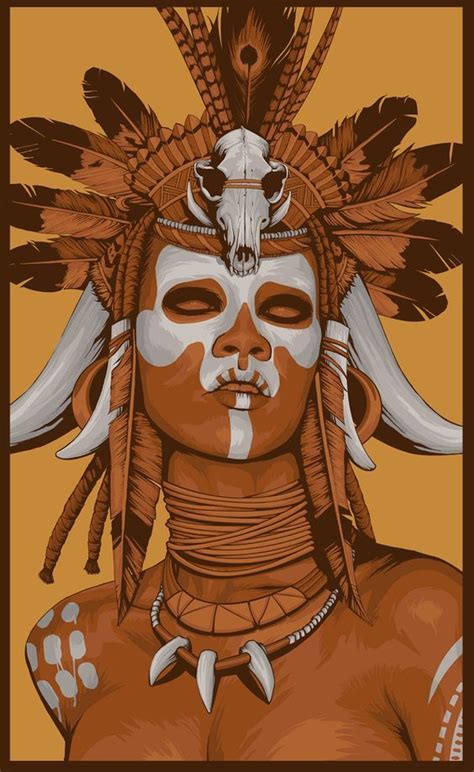 Witch Doctor By Non Vale Art Via Behance Voodoo Art Art Character Art