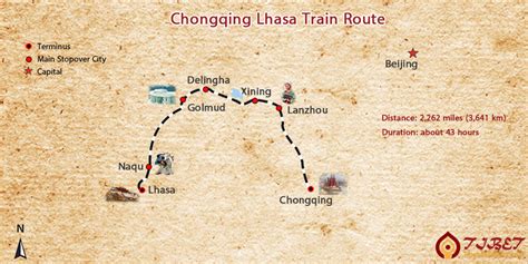 Chongqing Lhasa Train, Train from Chongqing to Lhasa, Train Schedule ...