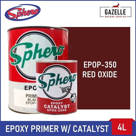 Sphero Epoxy Primer Red Oxide 4L Lazada PH