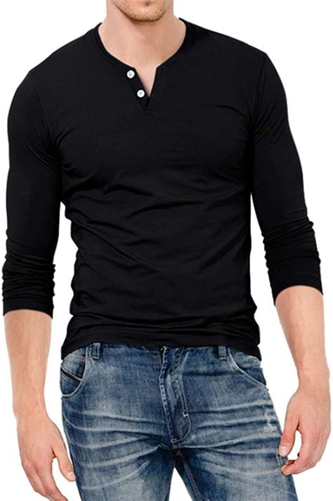 Shirts Tops Play Men Casual Casual Mens Henley Mens Tops Henley