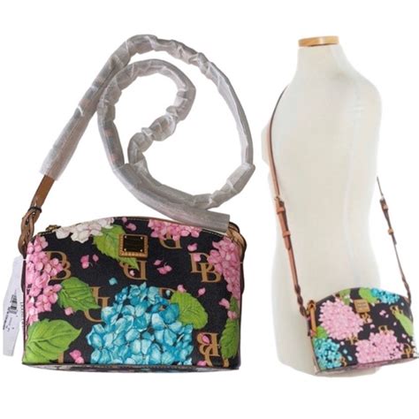 Dooney Bourke Bags Dooney Bourke Penny Hydrangea Floral Crossbody