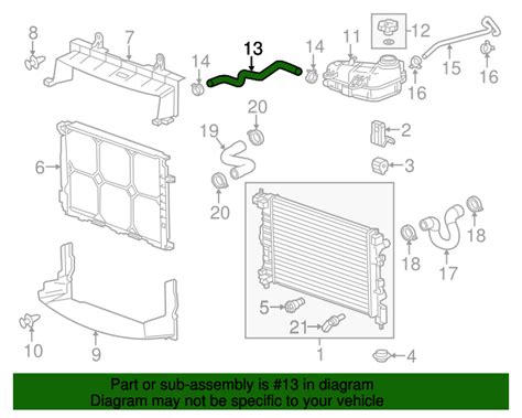 Chevrolet Sonic Oem New Gm Chevrolet Sonic Radiator