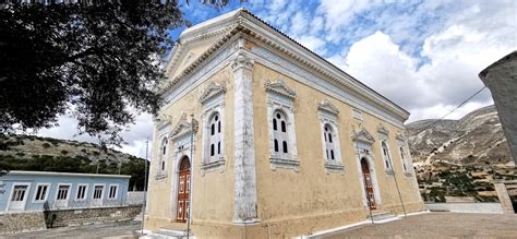 The Monastery Of The Holy Virgin Lamia Kefalonia By Anna