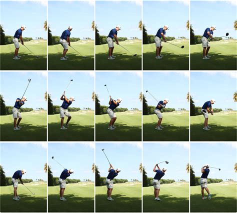 Matthew Wolff’s golf swing sequence