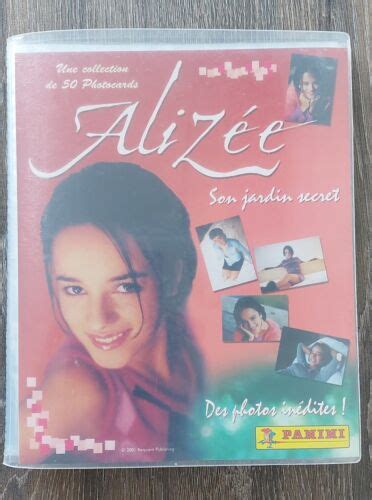 Album Panini Photocards Alizee Complet EBay