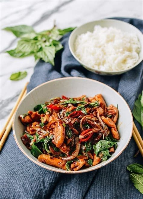 Thai Chicken Stir Fry With Basil Mint The Woks Of Life