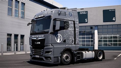 Ets Man Tgx Tg New Man Tgx Demo Truck Skin