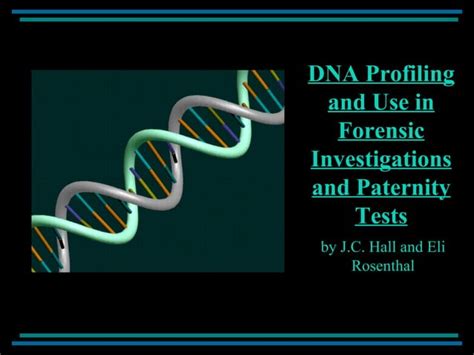 Dna Profiling Presentation X2 PPT