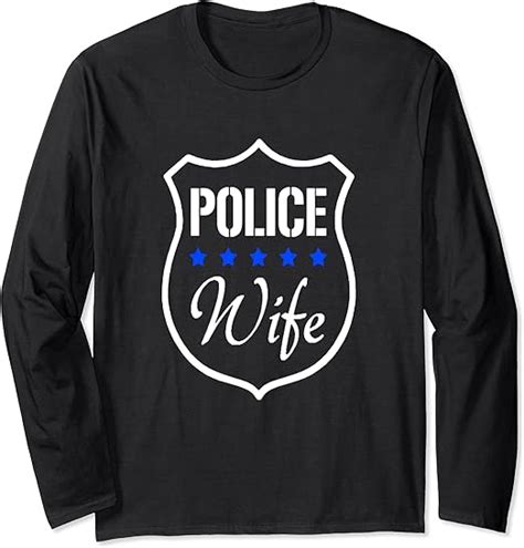 Cute Police Officer Wife Law Enforcement Thin Blue Line