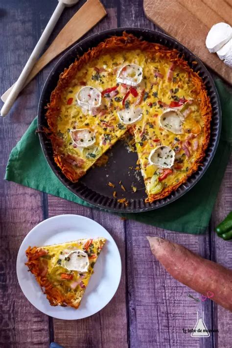 Quiche En Croute De Patate Douce Companion Ou Non