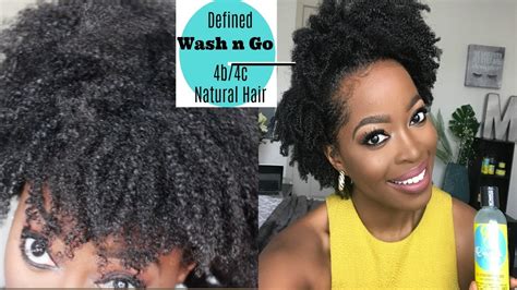 How To Achieve A Super Defined Wash N Go On 4b 4c Natural Hair Blueberry Bliss Curl Control