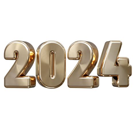 2024 New Year Text Effect 28342445 PNG