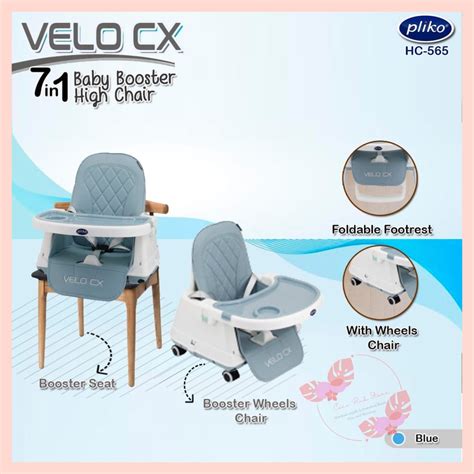 Jual Pliko High Chair Velo CX Atau LX 7in1 Kursi Makan Bayi Yang Bisa