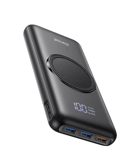 Buy Charmast Mah Wireless Power Bank W Max W Pd Qc