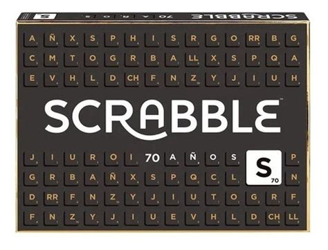 Scrabble Juego De Mesa Original Edicion Especial 70 Años Cuotas sin