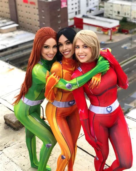 Totally Spies Cosplay Costumes Clover Ewing Samantha Simpson Alexandra