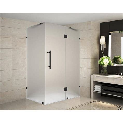 Aston Avalux 37 In X 30 In X 72 In Completely Frameless Shower