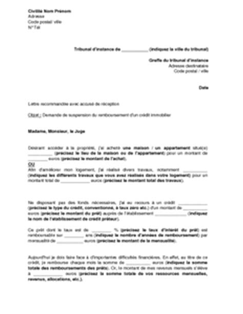 Modele De Lettre Au Greffe Du Tribunal D Instance