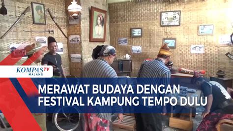 Festival Kampung Tempo Dulu Muharto Upaya Warga Merawat Budaya Dan Adat