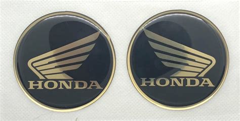 High Quality 3D Honda Wings Logo Sticker