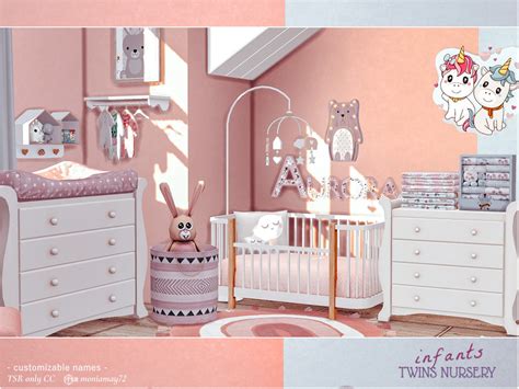 The Sims Resource Infants Twins Nursery Tsr Only Cc
