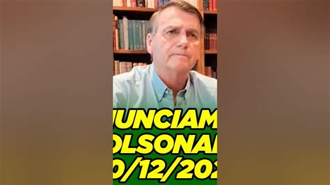 Pronunciamento Do Presidente Jair Bolsonaro 30 12 22 Youtube