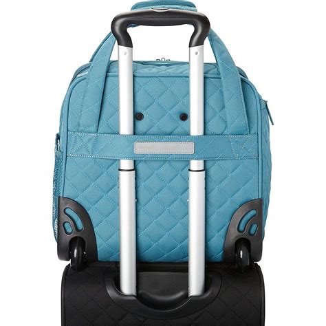 Delsey Quilted Rolling Underseat Tote Review Trekbible