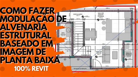 Como fazer MODULAÇÃO DE ALVENARIA ESTRUTURAL baseado em uma imagem de