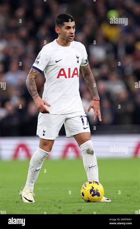 London Uk St Jan Cristian Romero Of Tottenham During The